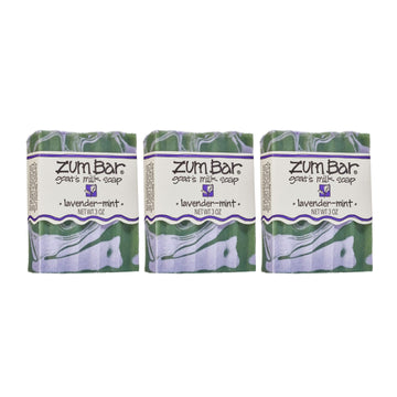 Indigo Wild Zum jabon barra Lavanda Menta para manos y cuerpo con aroma relajante y suave.