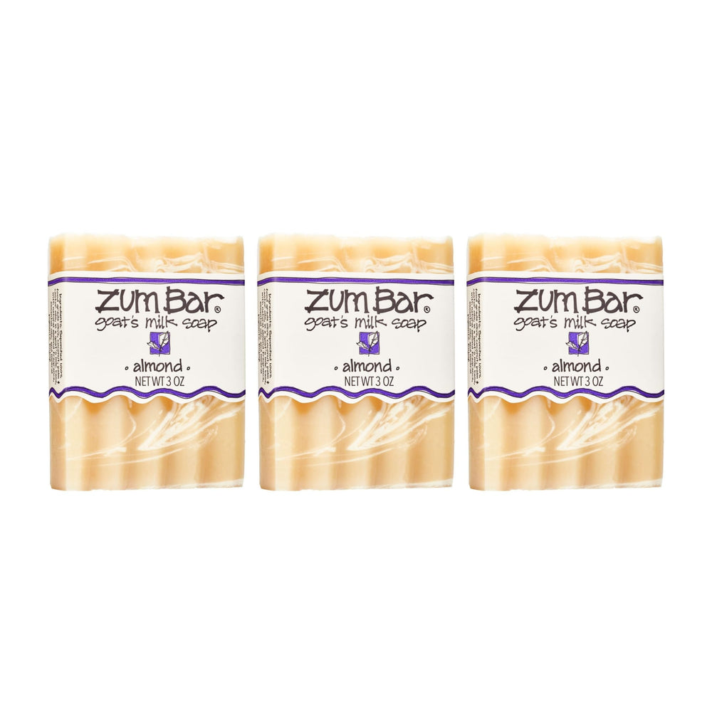 Indigo Wild Zum Jabón Leche de Cabra Almendra, vista frontal para uso diario.