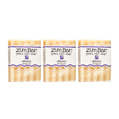 Indigo Wild Zum Jabón Leche de Cabra Almendra, vista frontal para uso diario.