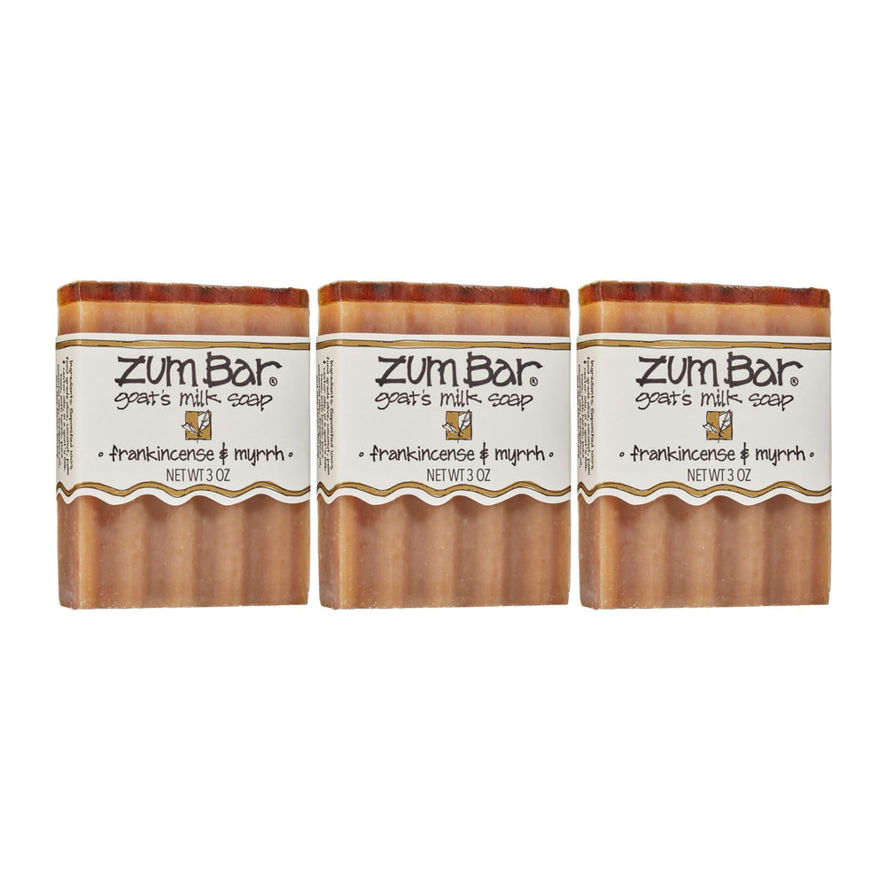 Indigo Wild Zum jabón de leche de cabra para manos y cuerpo con incienso y mirra