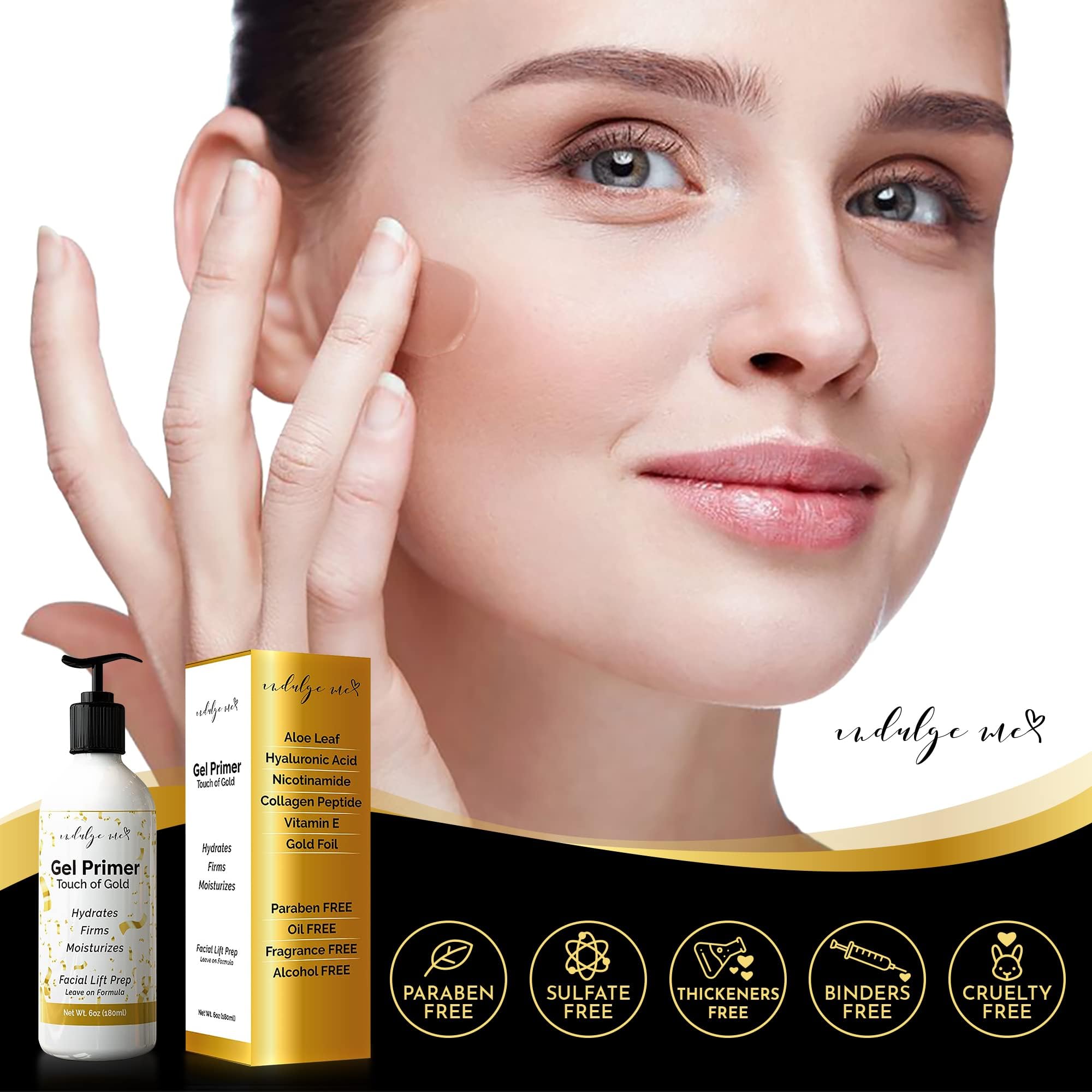 Textura hidratante del Gel Conductivo IndulgeMe para piel suave