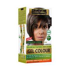 INDUS VALLEY Coloración gel sin amoniaco para cabello suave
