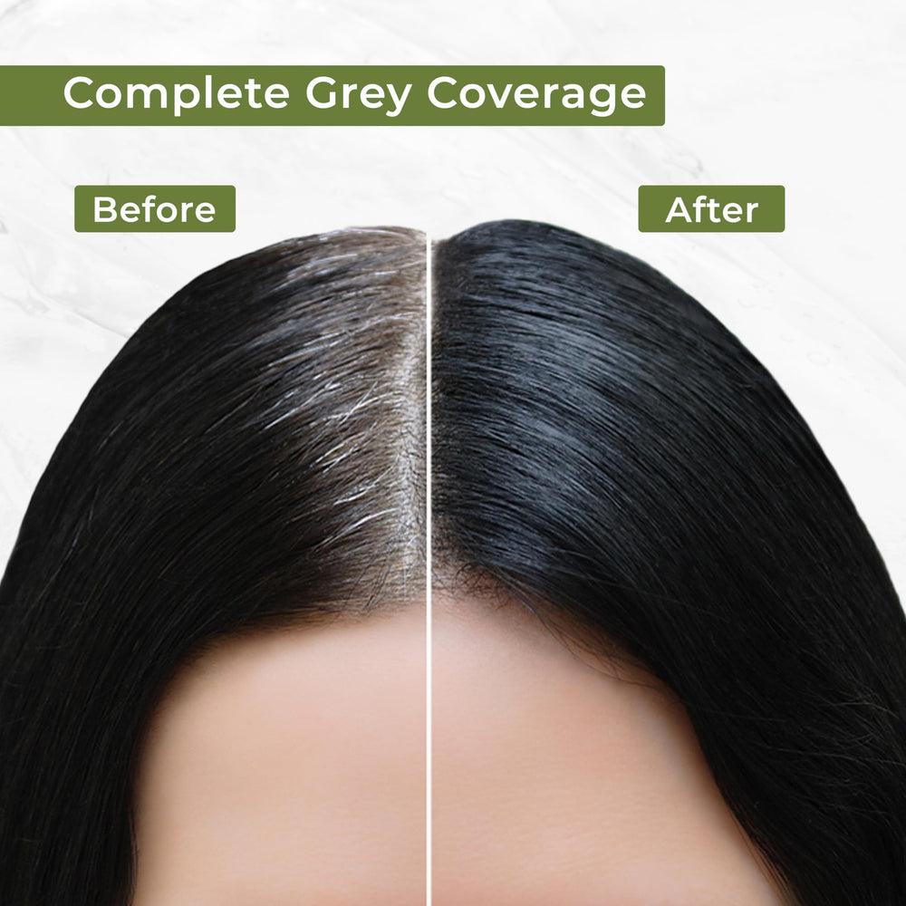 INDUS VALLEY Color Gel Negro 1.0, resultado después de la aplicación