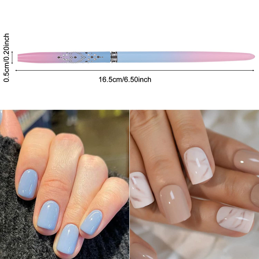 INENK conjunto dos formas, versatilidad en el diseño de uñas.