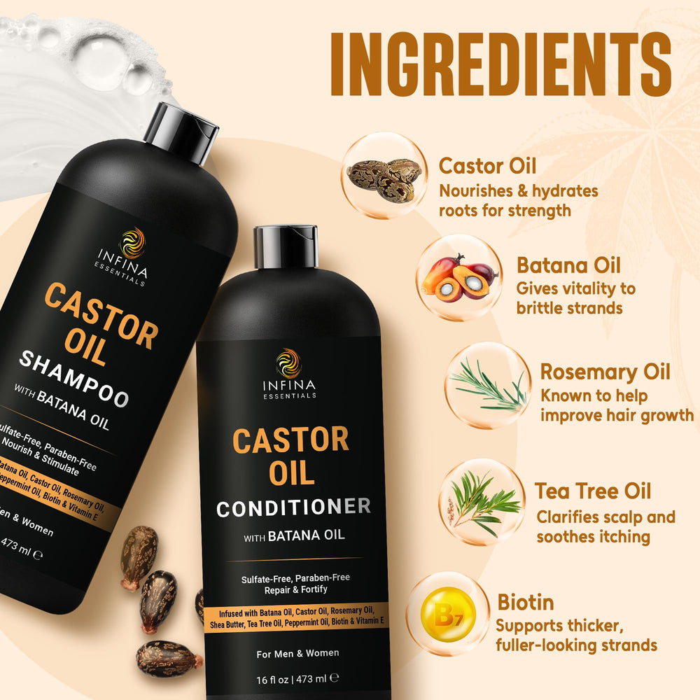 Cabello luce más denso tras el uso del dúo INFINA ESSENTIALS