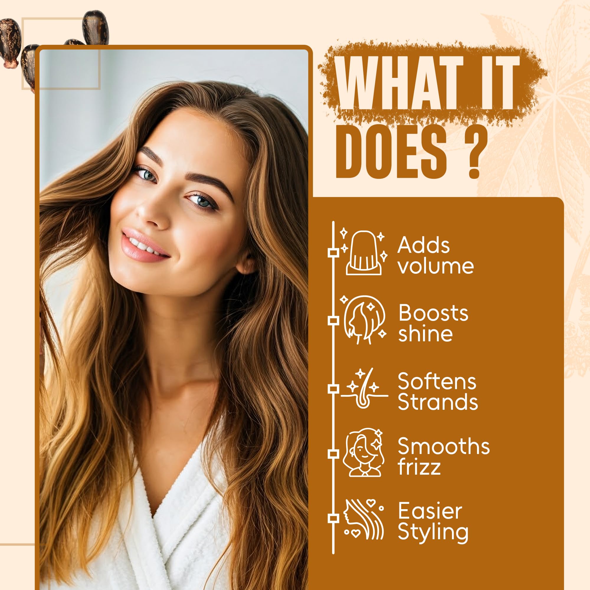 Cabello mojado tras usar champú INFINA ESSENTIALS, apariencia limpia y fortalecida