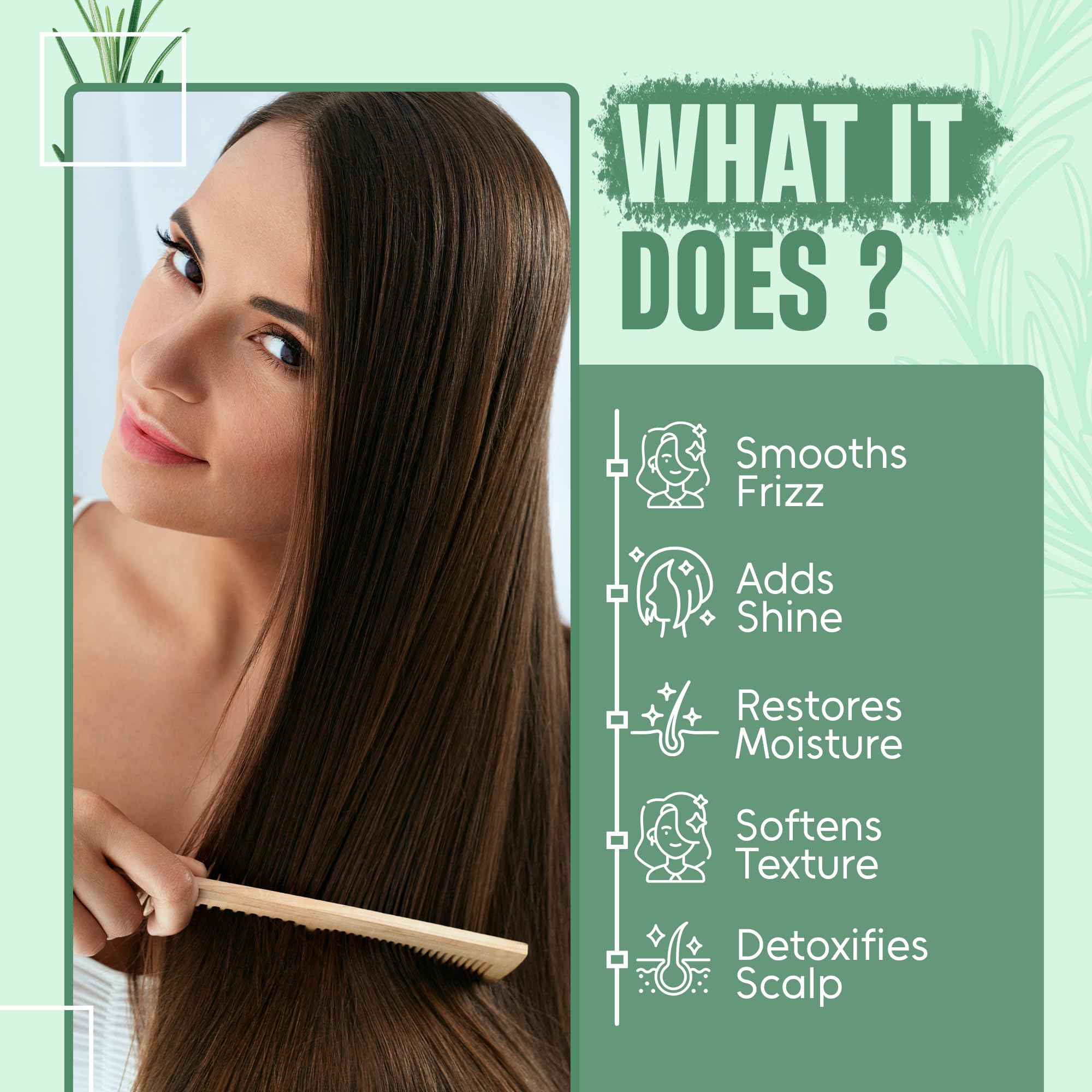 INFINA ESSENTIALS champú romero: aplicación suave para cabello limpio y fresco