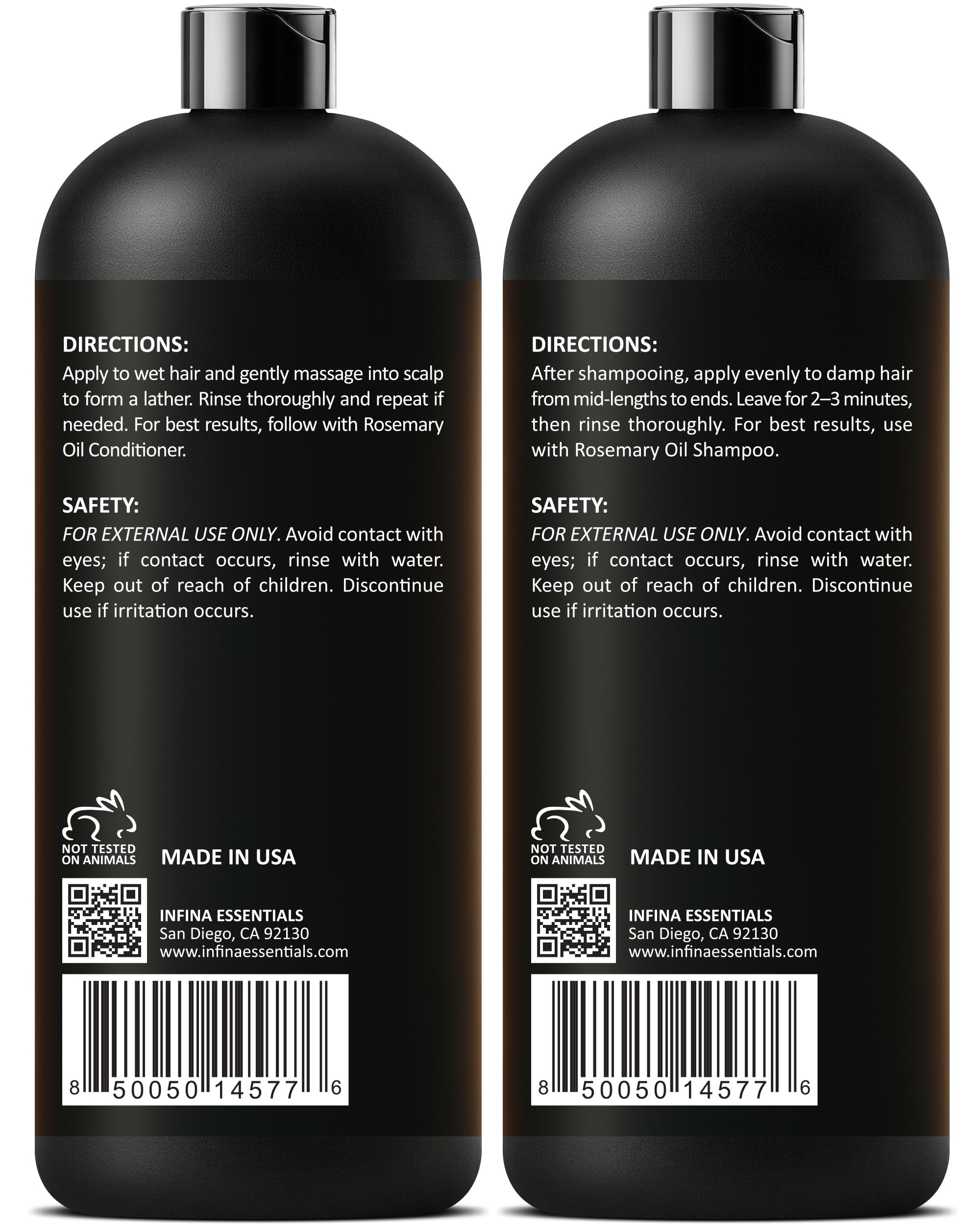 INFINA ESSENTIALS envase hecho en Estados Unidos: calidad y confianza