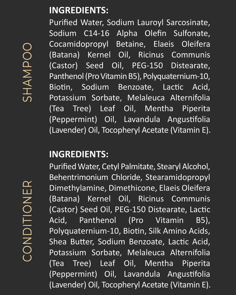 Flacon sans sulfate ni parabènes, routine capillaire douce et adaptée.