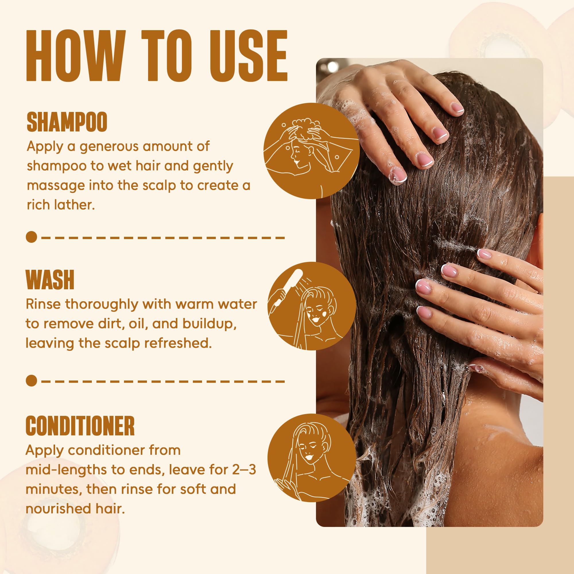 Texture riche et crémeuse INFINA ESSENTIALS, pour une hydratation profonde des longueurs.