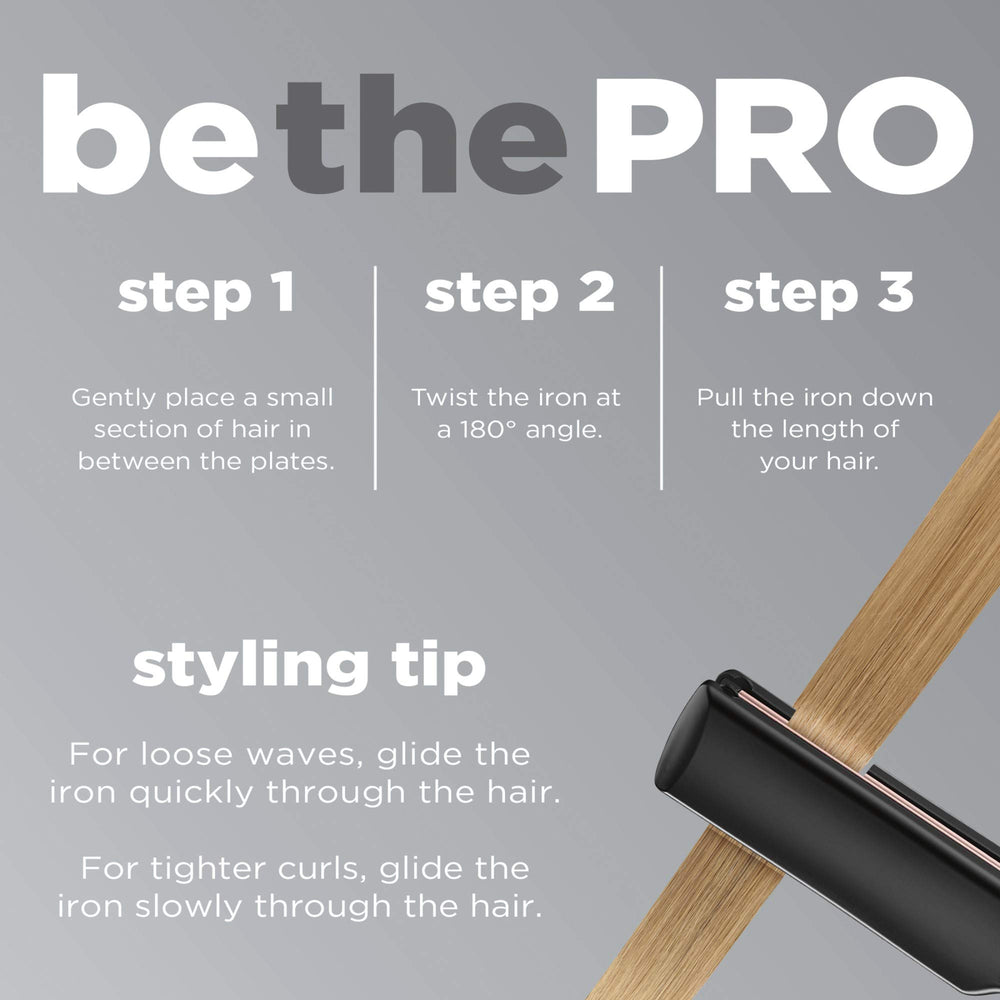 Infinitipro conair hasta 455 grados para estilos duraderos