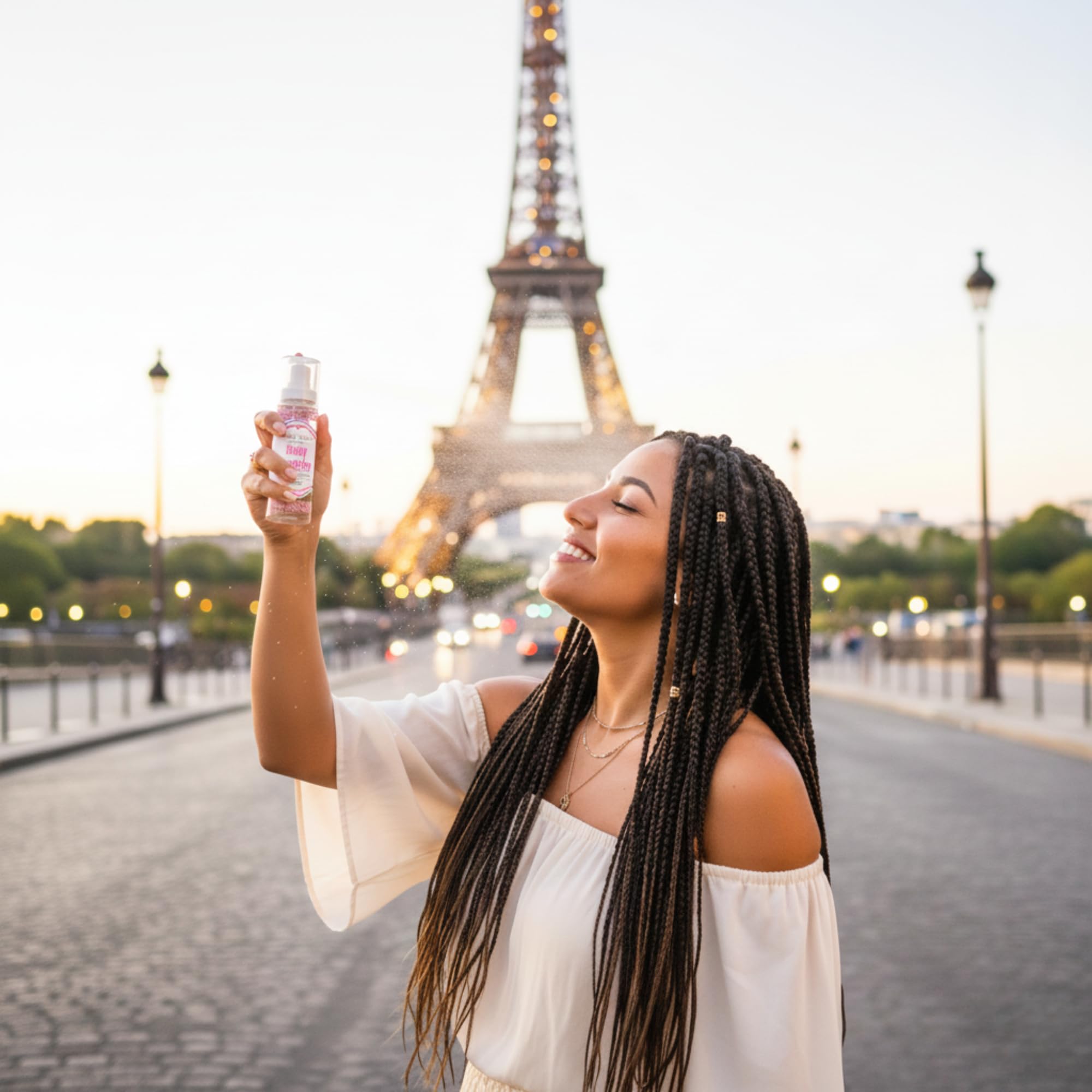Infinix Baby Powder Bruma, tamaño de viaje para llevar en bolso o maleta.