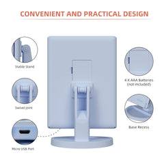 Infitrans iluminación con alimentación doble funciona con pilas o USB.