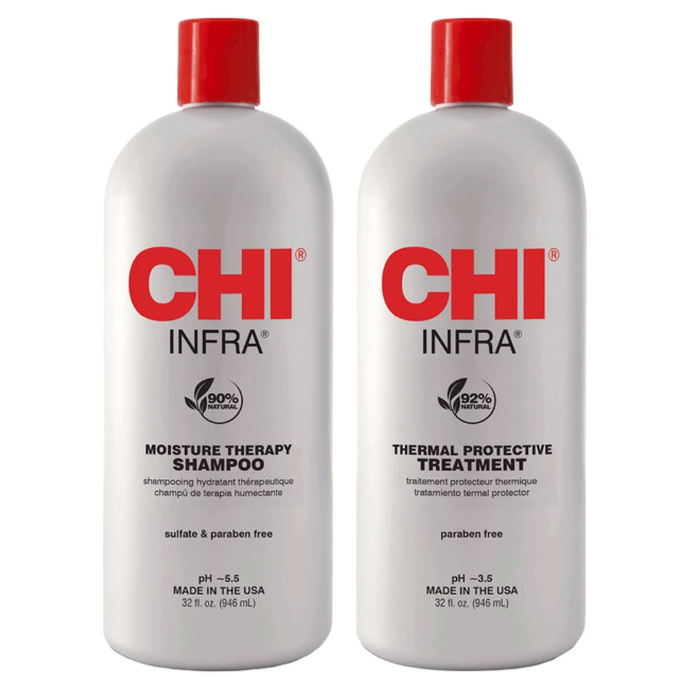 INFRA traitement – bouteille-nourrissant, soin ciblé pour cheveux forts et souples.