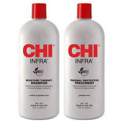 INFRA traitement – bouteille-nourrissant, soin ciblé pour cheveux forts et souples.