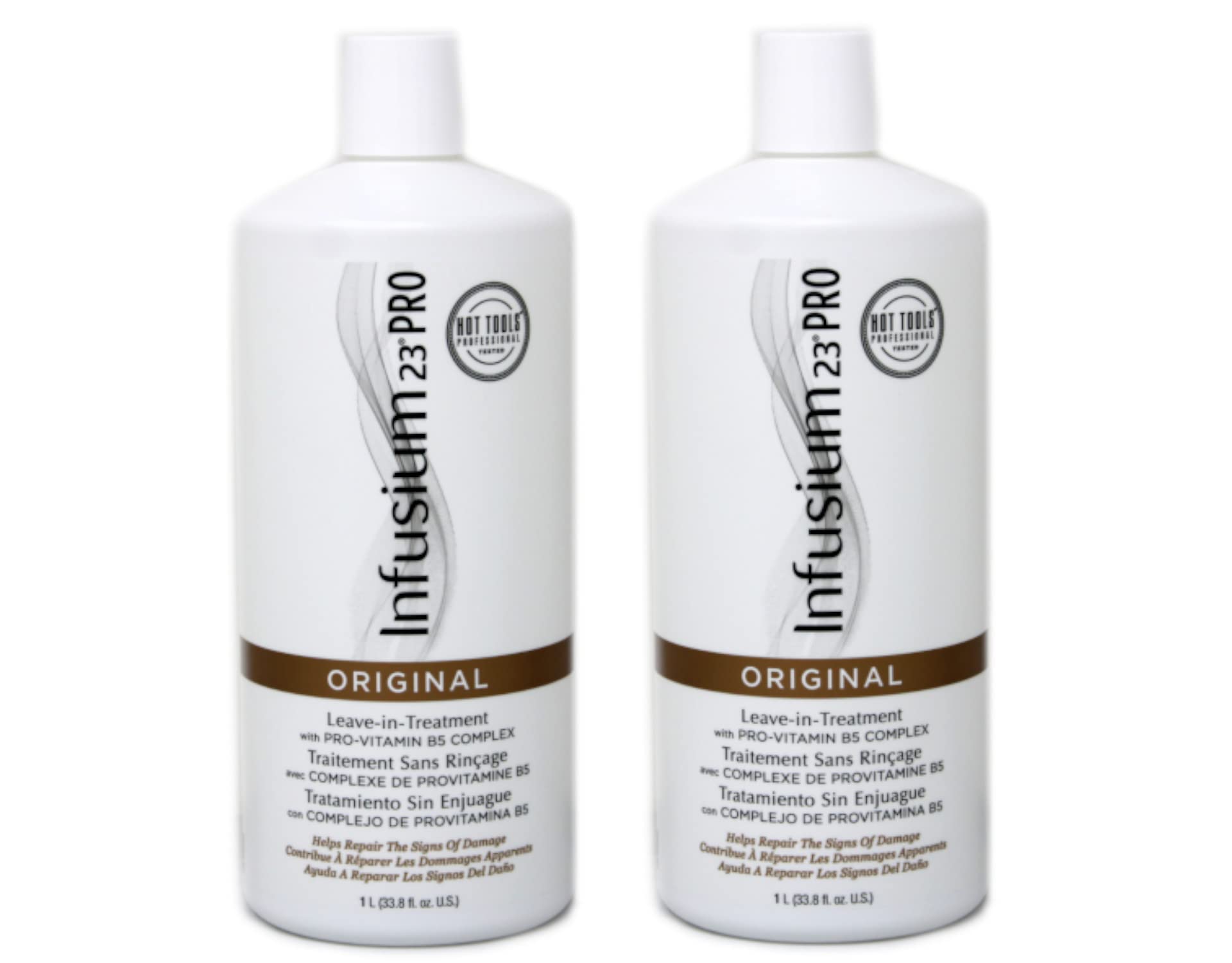 Infusium 23 Pro 23, botellas del pack, cuidado capilar nutritivo para uso diario