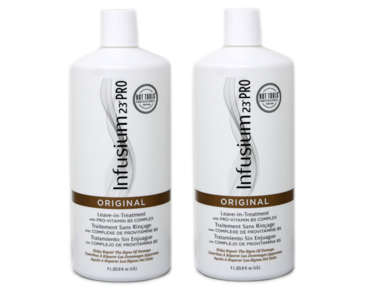 Infusium 23 Pro 23, botellas del pack, cuidado capilar nutritivo para uso diario