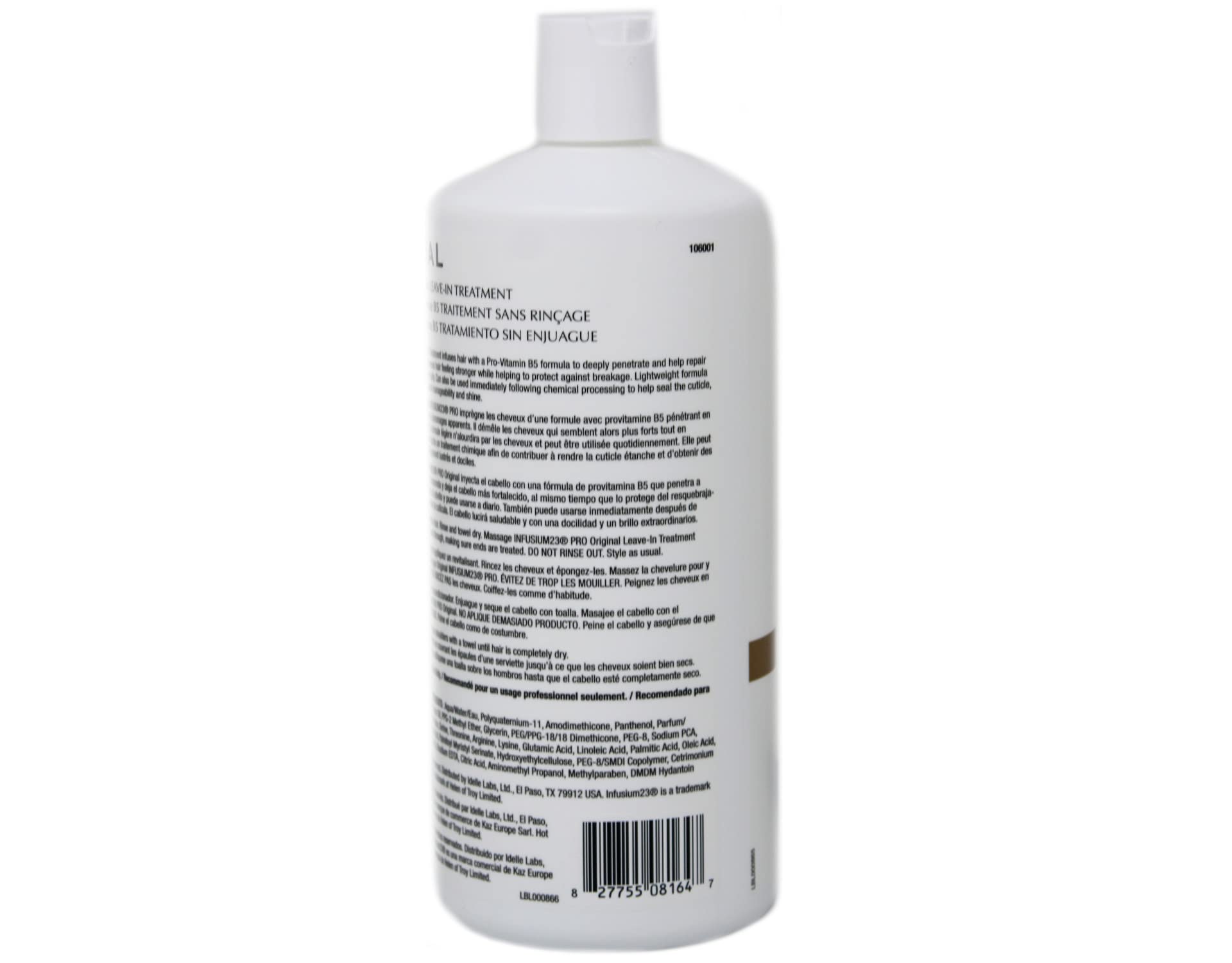 Infusium 23 Pro 23, envase elegante, ideal para la rutina diaria