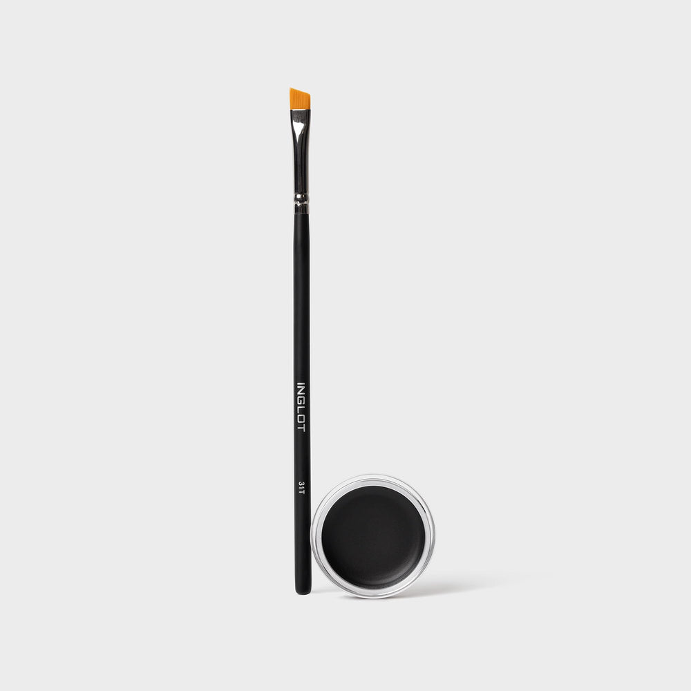 Delineador gel Inglot AMC, tubo compacto para viaje sin complicaciones.