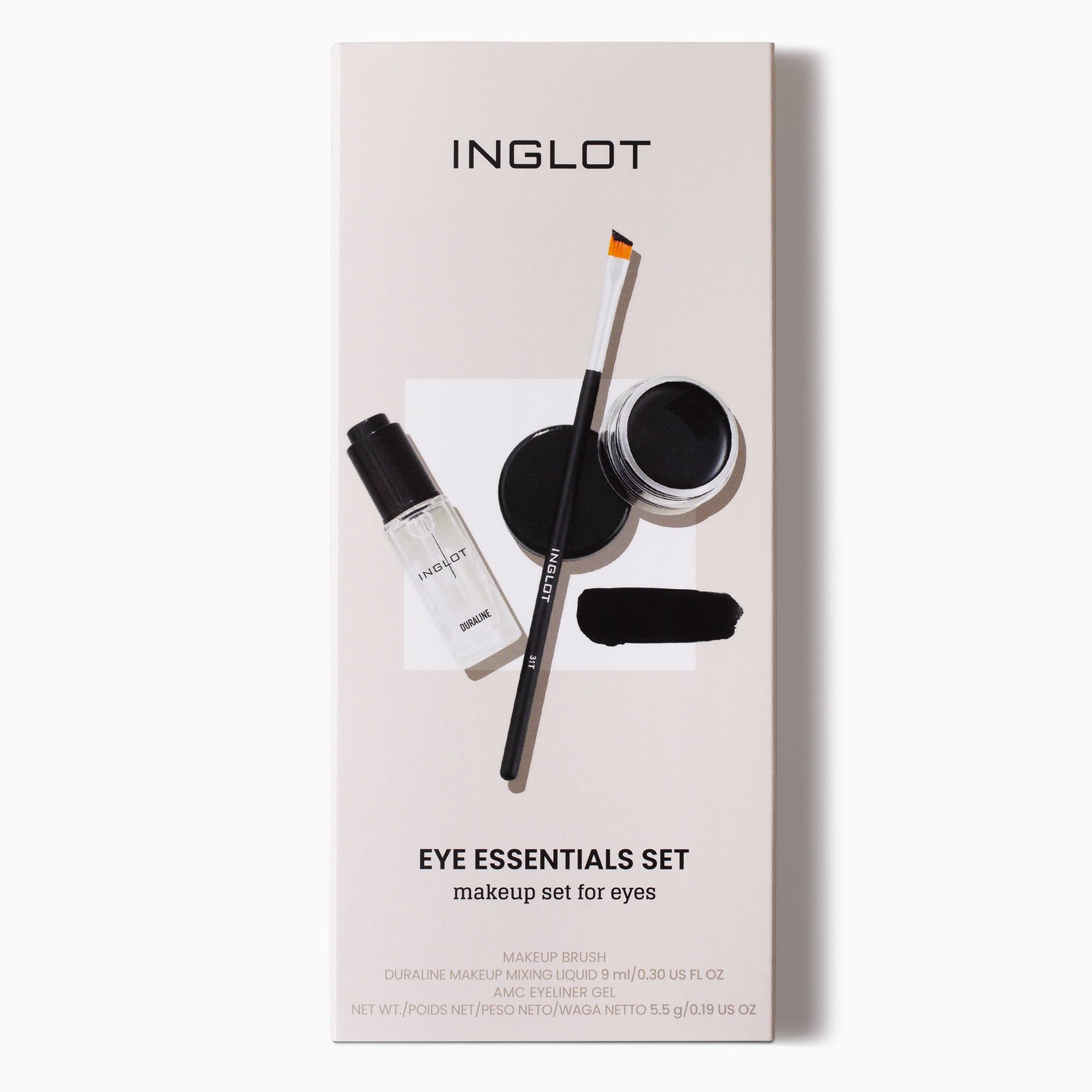 inglot delineador-gel-77 ofrece trazo definido y mayor durabilidad.