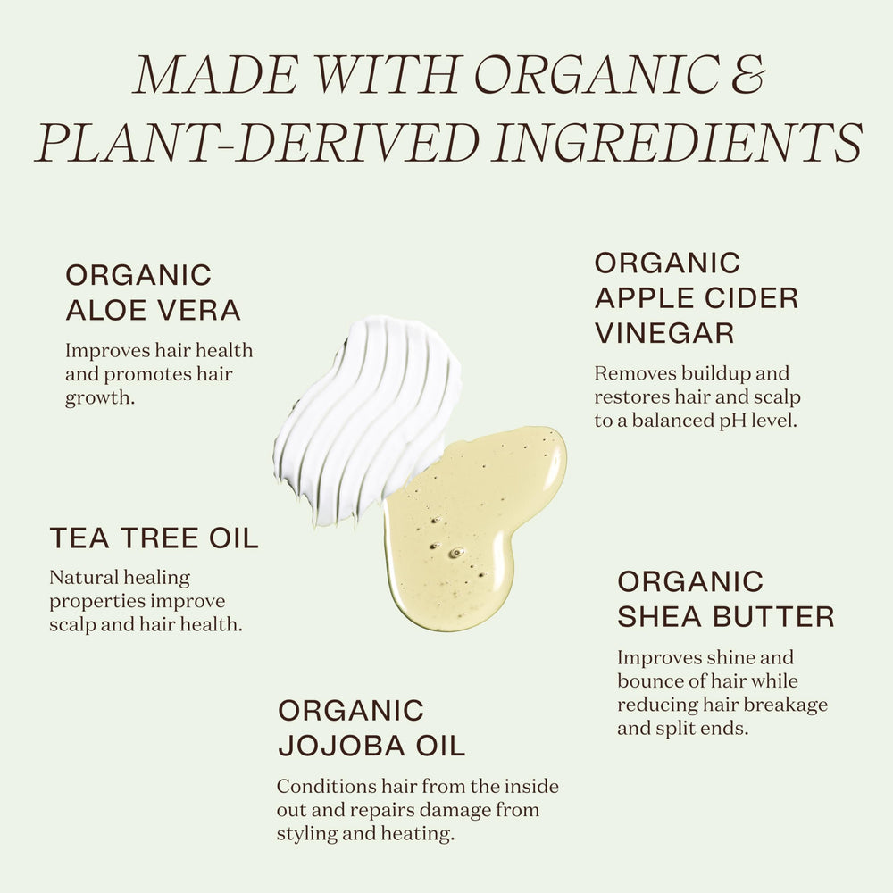 Acondicionador vegano de Ingreendients con brillo natural y manejabilidad.