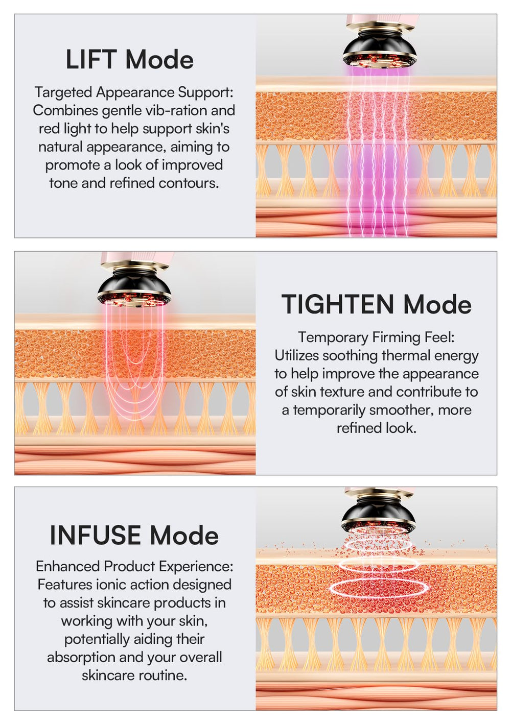 INIA Flare modo firmeza piel aumenta elasticidad y suaviza textura