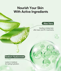 INIA gel hidratante con acid o hialuronico para hidratacion suave.