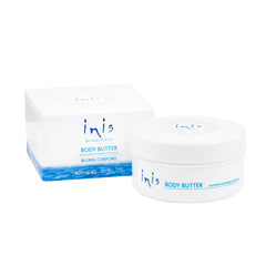 Inis la energía del mar crema corporal nutritiva con algas para hidratación profunda.