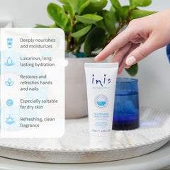 Inis crema de manos minerales marinos para hidratación duradera