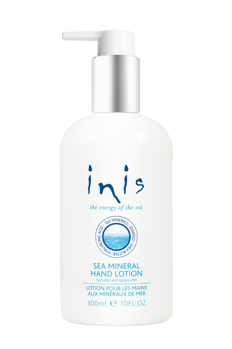 Inis crema de manos, textura suave para piel sedosa.