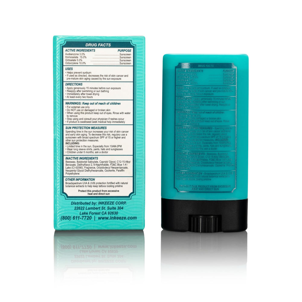 INK-EEZE Stick protección de tatuaje claridad y cobertura limpia.