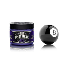 Protección contra irritación de ropa gracias al ungüento morado INK-EEZE.