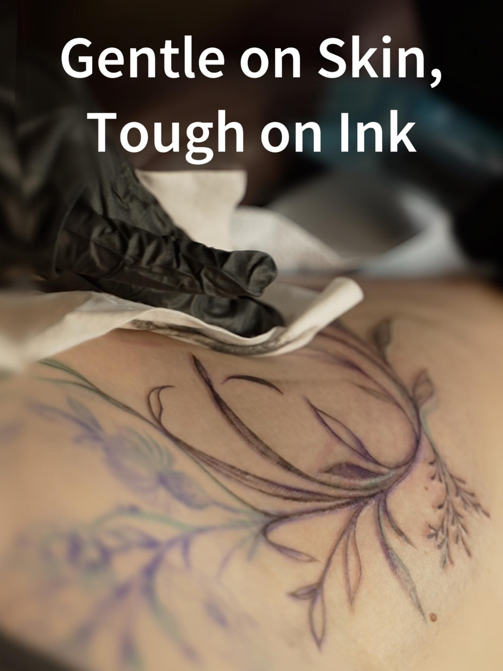Ink Permanent Todo-en-uno: solución única para limpieza y cuidado en tatuajes.