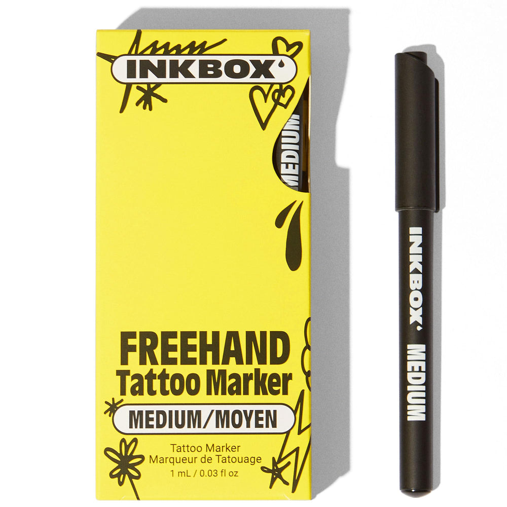 Inkbox Freehand Marker con trazo medio para detalles limpios y definidores.