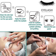 INKEL parches oculares gel para pestañas, fijan la aplicación con comodidad.