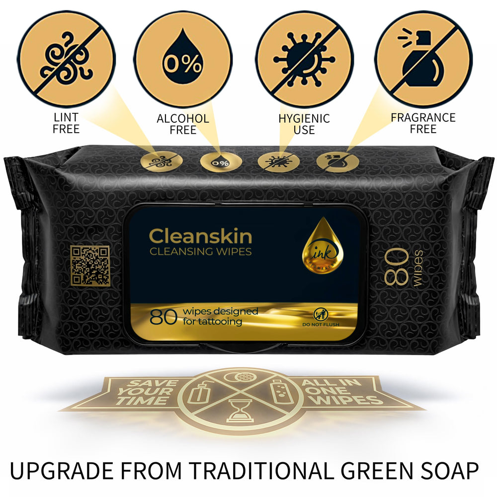 Texture fine des lingettes CleanSkin pour une sensation douce sur la peau.