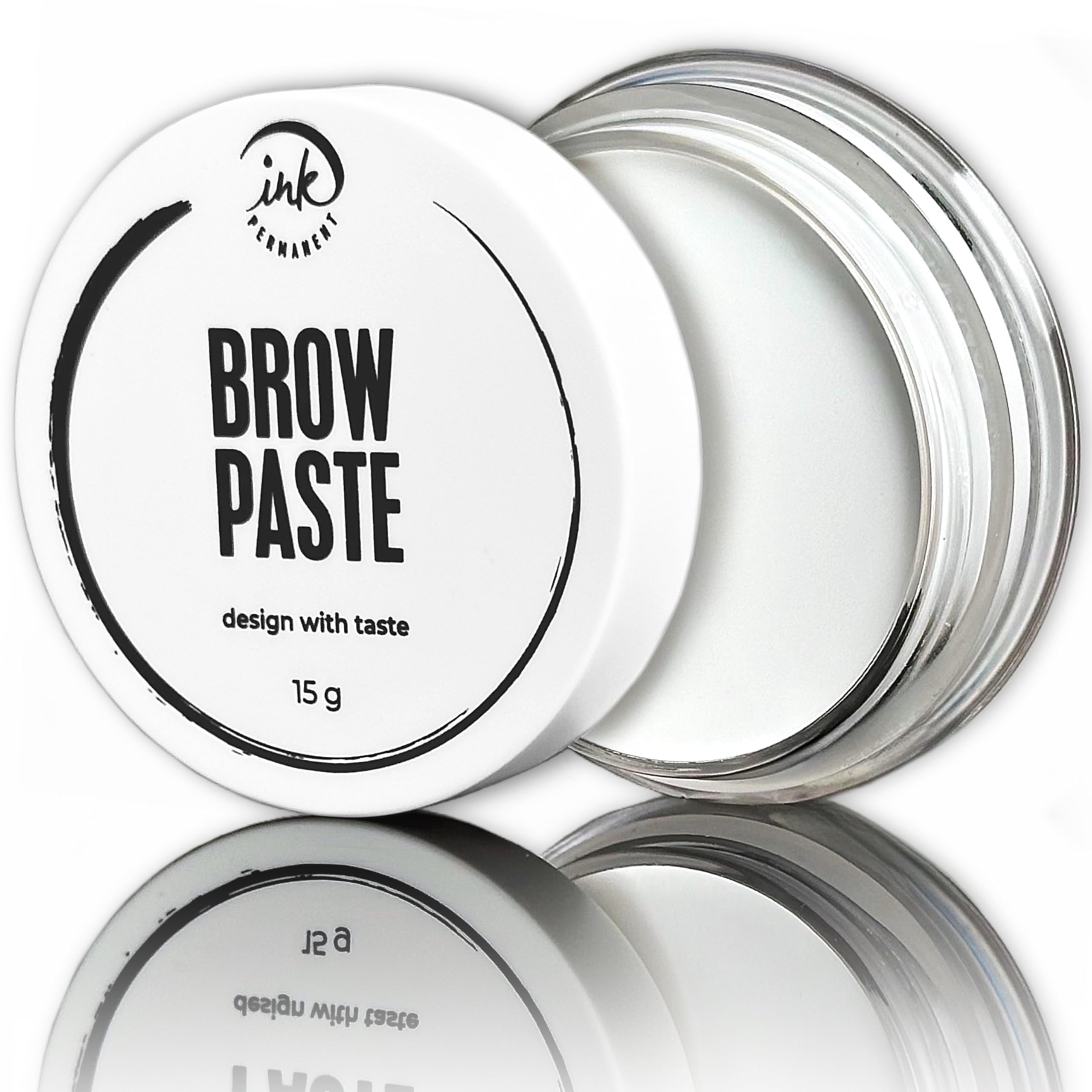 Ink Permanent pasta blanco 15 g para uso frecuente en cejas