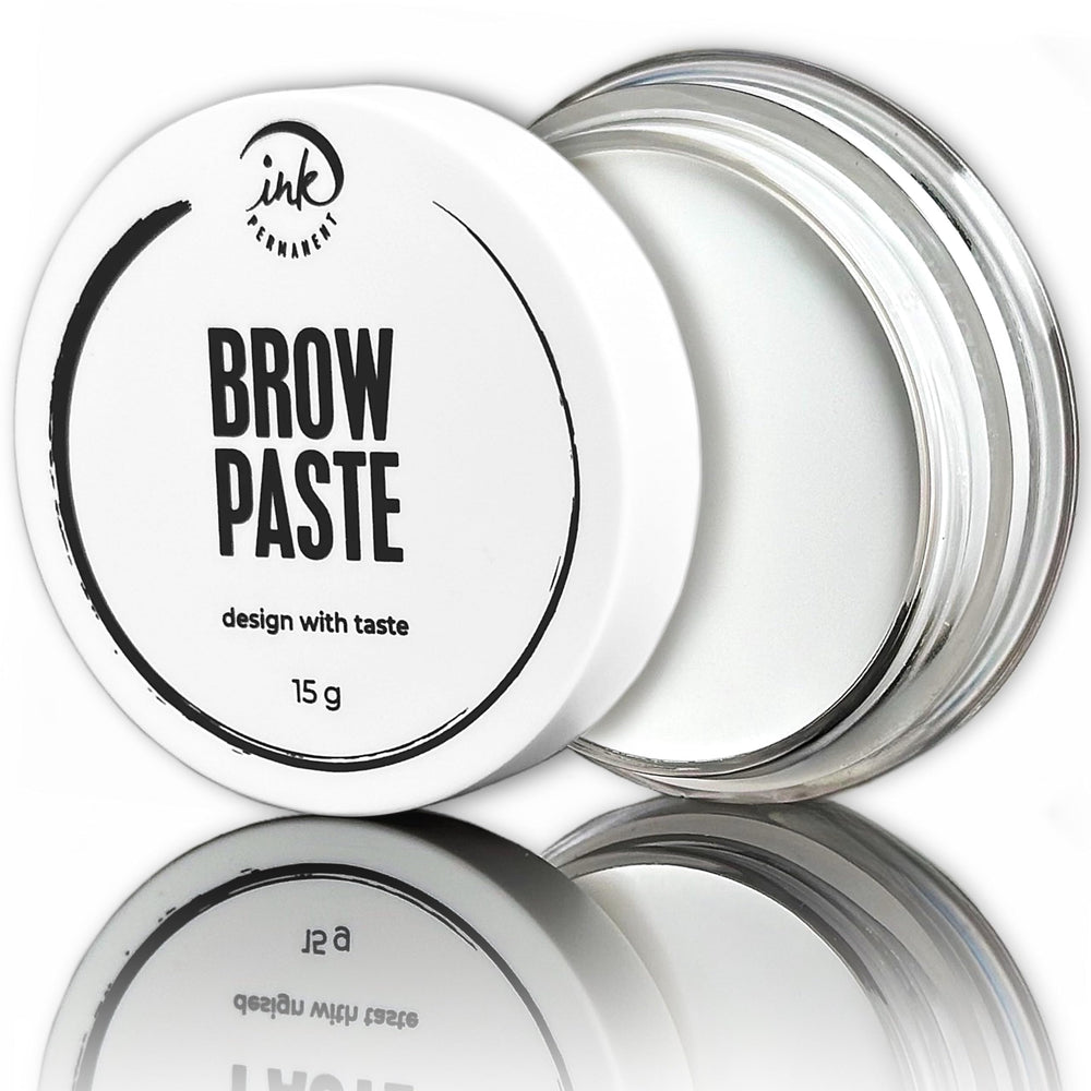 Ink Permanent pasta blanco 15 g para uso frecuente en cejas