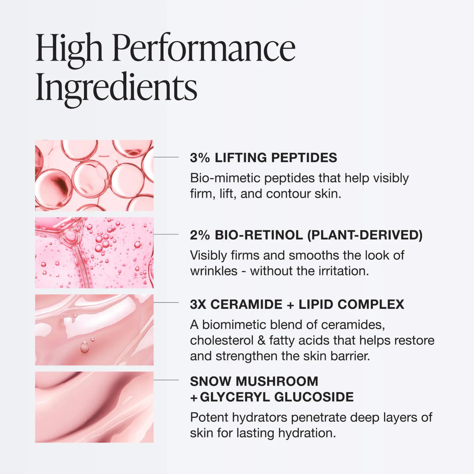 Rostro radiante tras usar Innbeauty Project Extreme Cream como parte de la rutina.