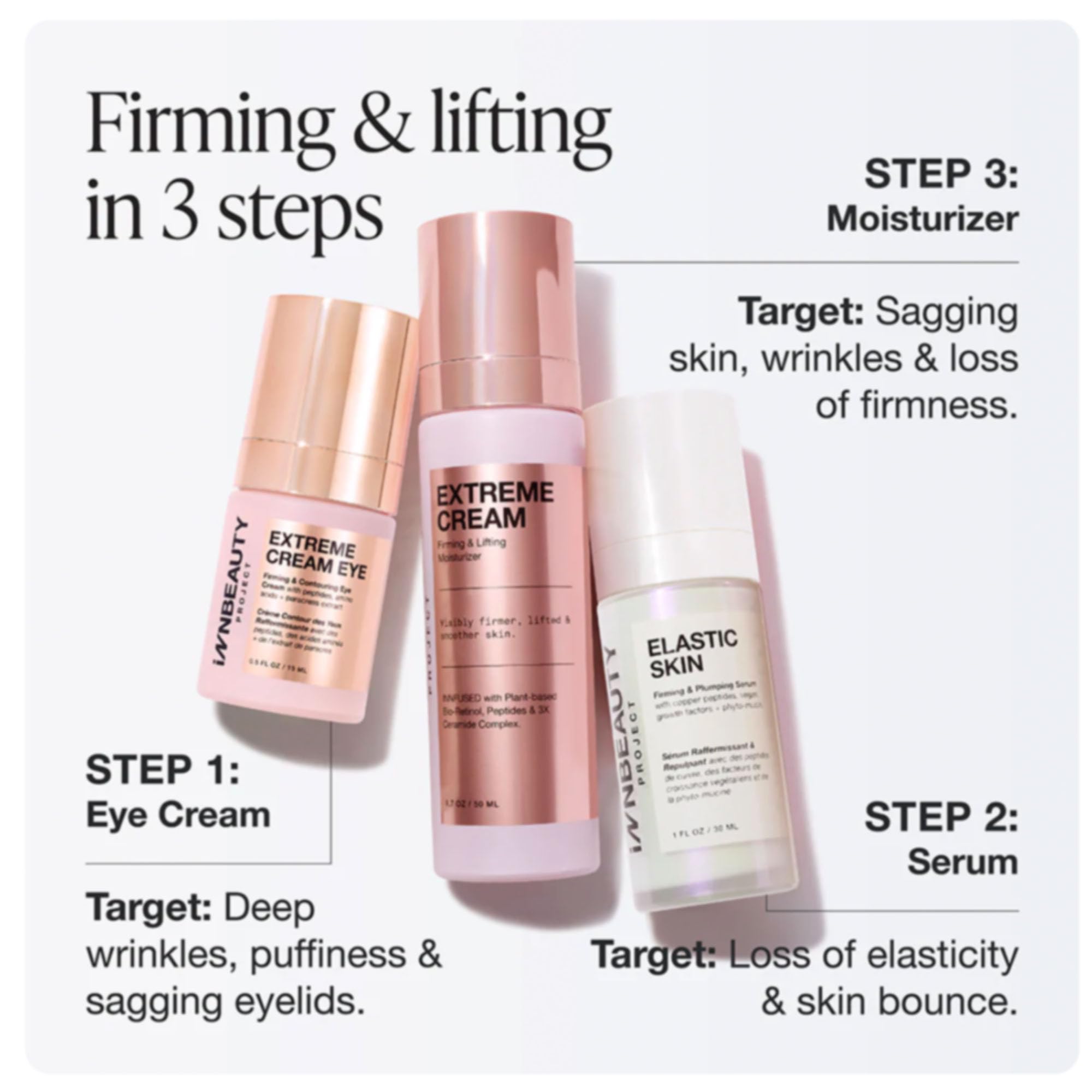 Innbeauty Project uso diario: hidratación profunda bajo maquillaje.
