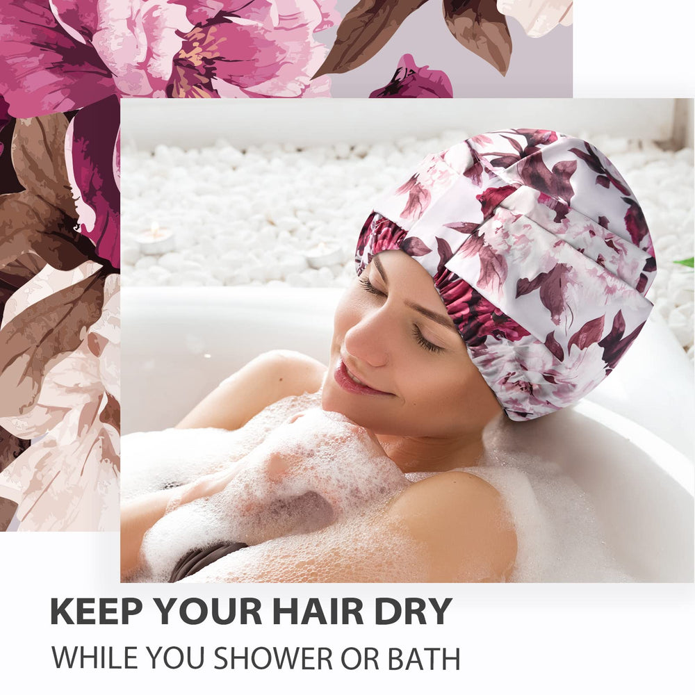 INNELO gorro de ducha de uso múltiple para spa, maquillaje y cocina.