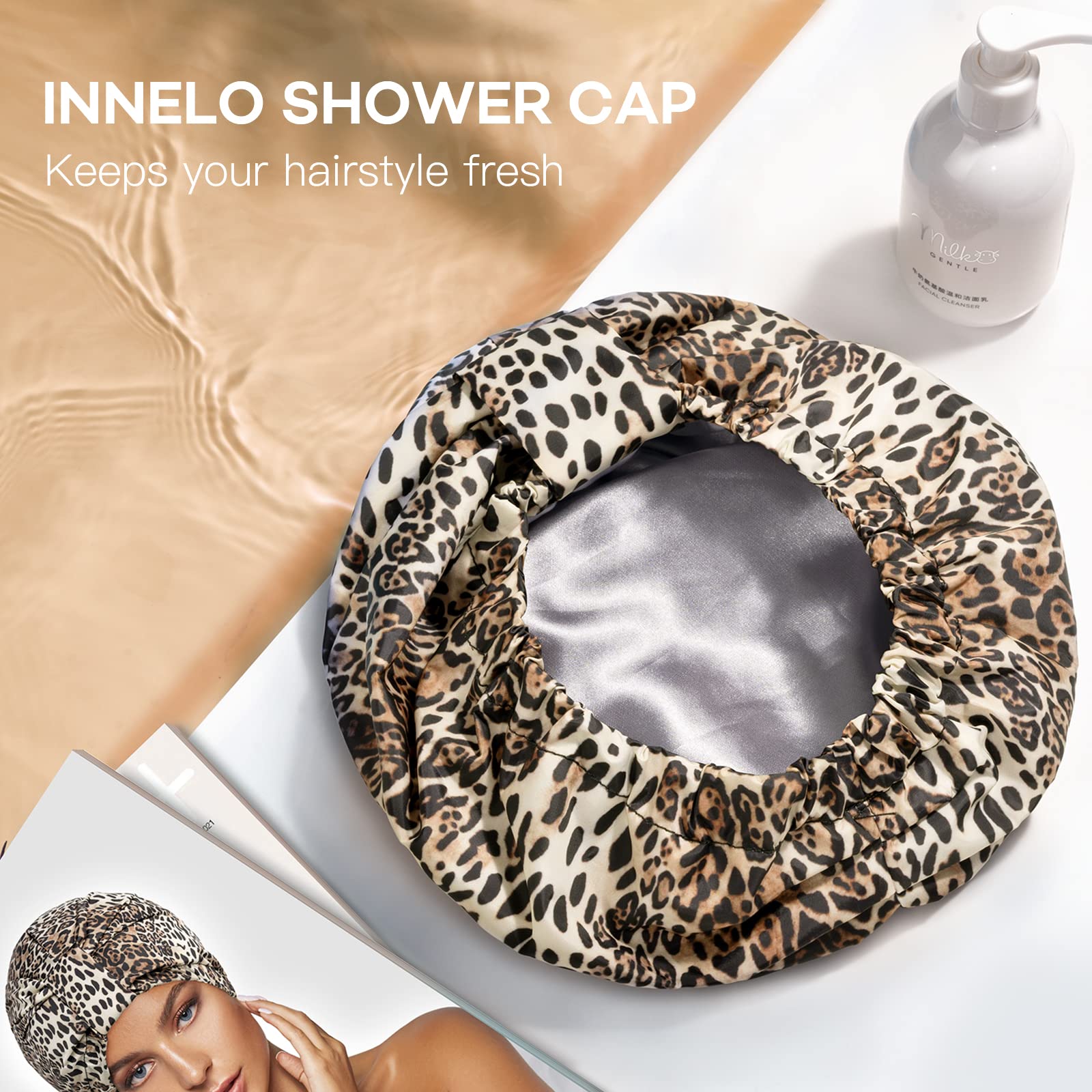 INNELO, diseño con patrón leopardo, estilo práctico para el hogar.