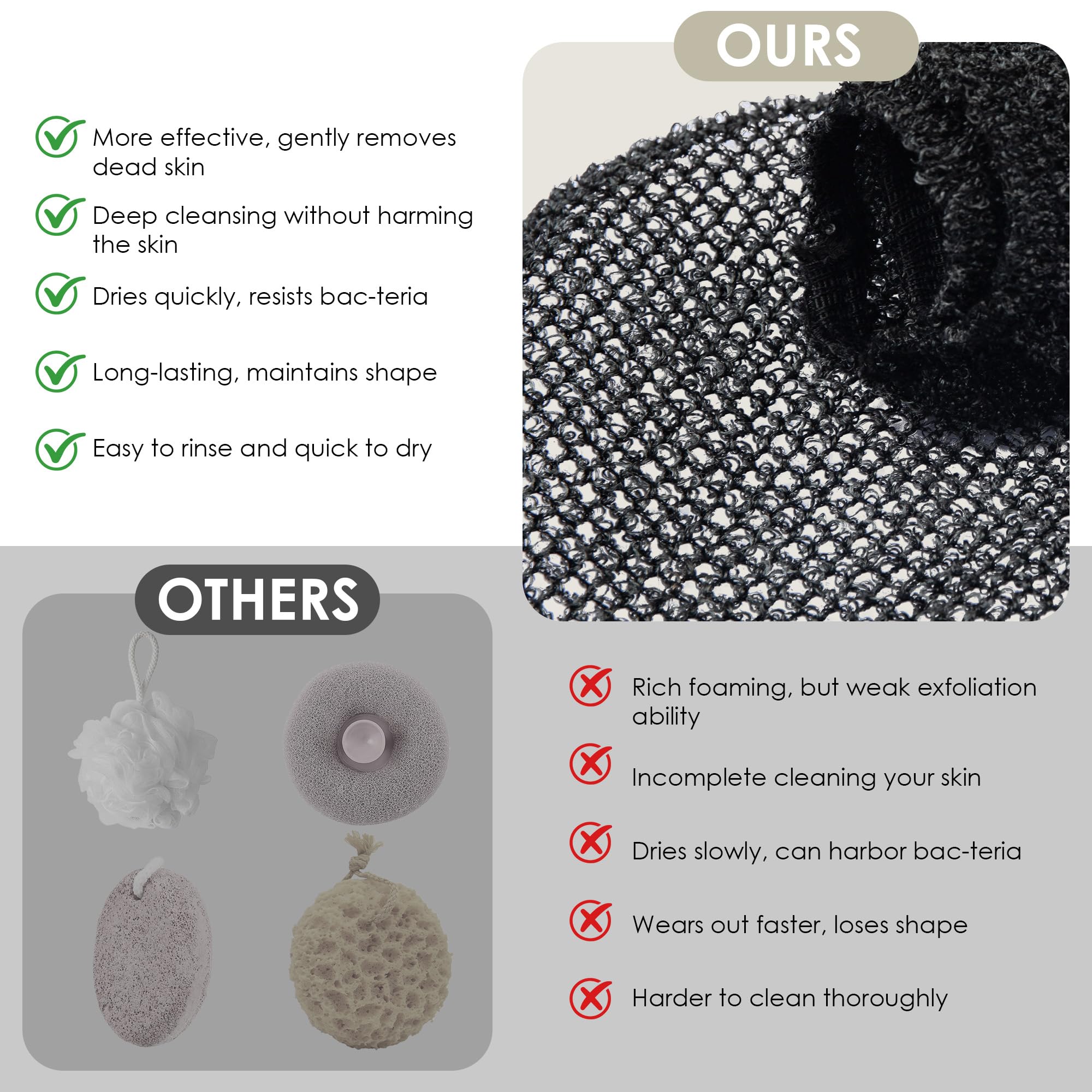 InnerNeed absorción de hidratación tras la limpieza para piel más suave.