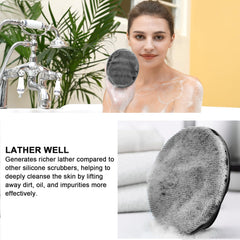 INNERNEED cepillo de ducha de silicona higienizante, fácil de limpiar y secado rápido.