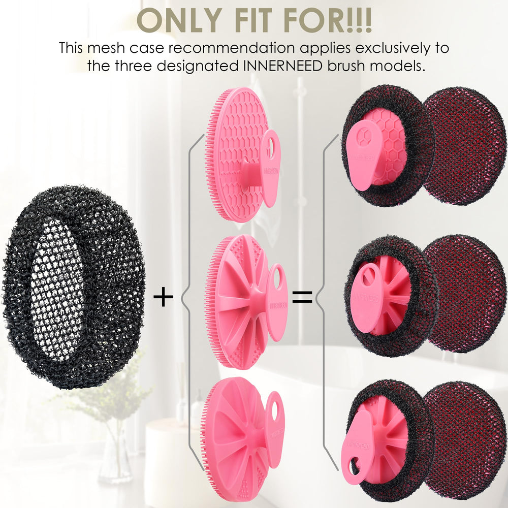 InnerNeed sensación de limpieza profunda tras usar la malla exfoliante.