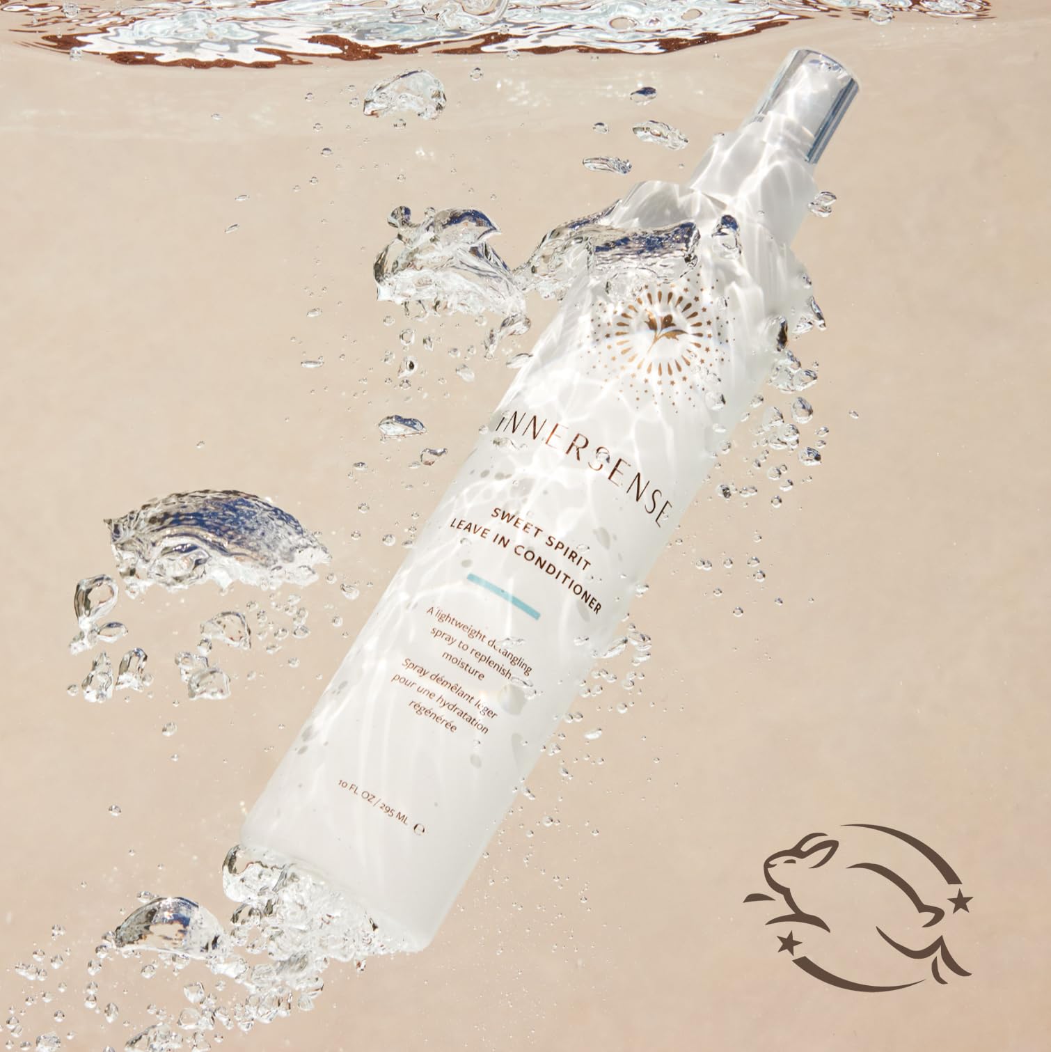 INNERSENSE Acondicionador sin enjuague hidrata y controla el frizz