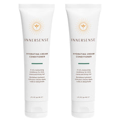 Acondicionador INNERSENSE, frasco frontal, hidratación profunda para cabello seco y grueso.