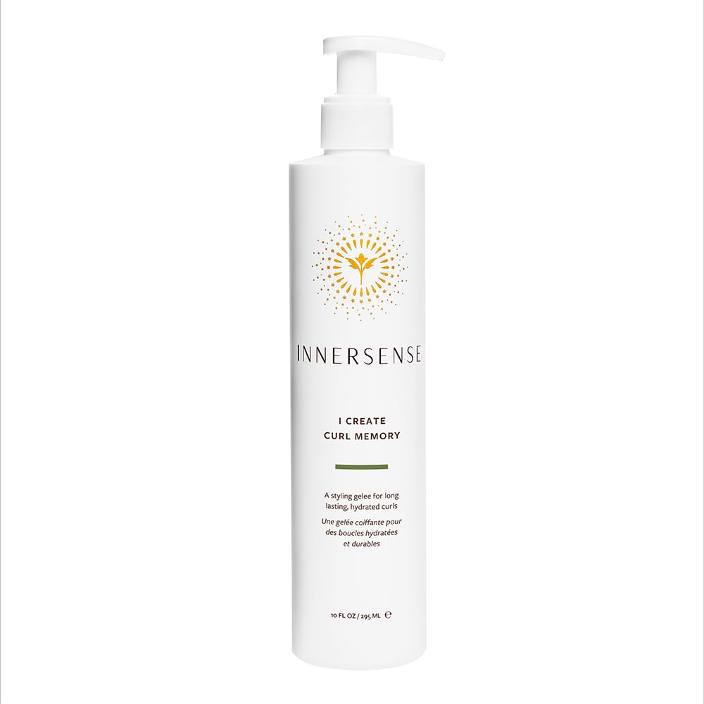 INNERSENSE Gel de Rizos con Memoria: botella para rizos definidos y suaves