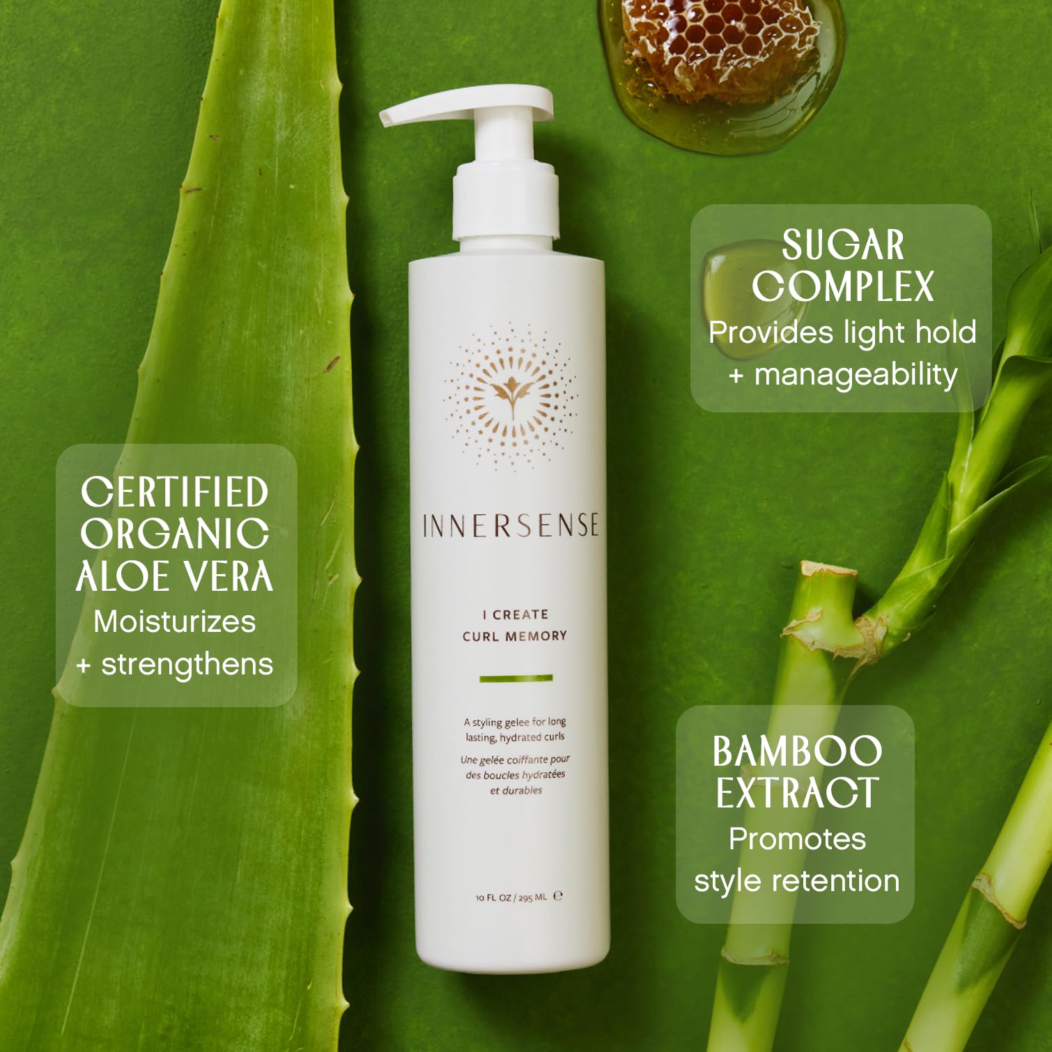 Definición de rizos elongados con gel INNERSENSE