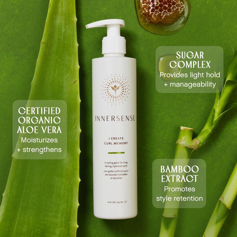 Definición de rizos elongados con gel INNERSENSE
